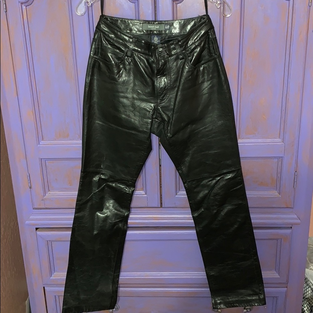 Leather Pants from GAP sz 0